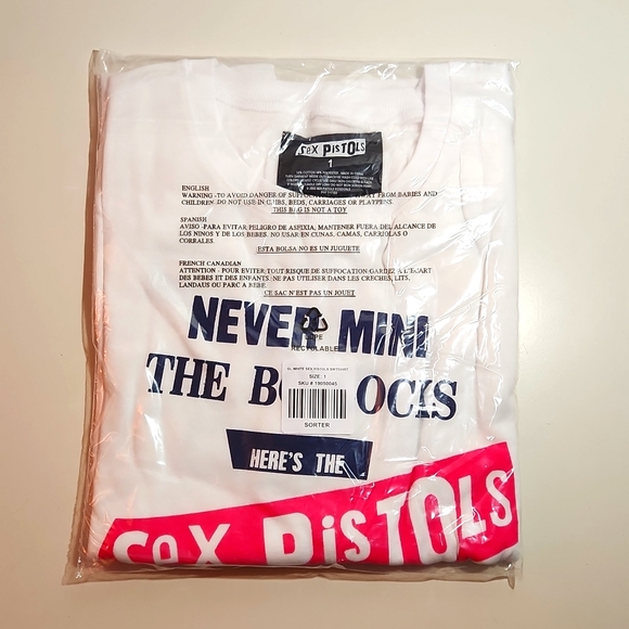 ❤NWT VINTAGE TORRID SWEATSHIRT ☆ 1980s ☆ SEX PISTOLS BAND ☆ GRAPHIC PLUS SIZE - Picture 3 of 9